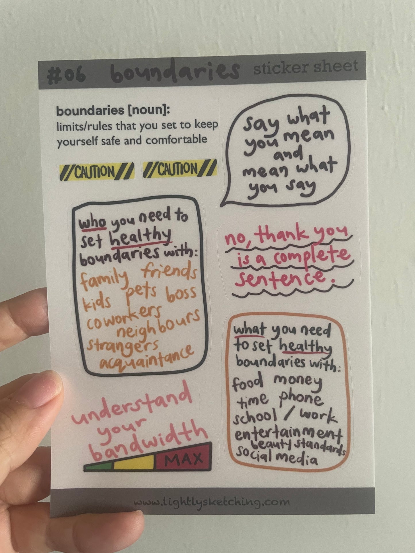 (Set of 2) Living Courageously Sticker Sheet Set