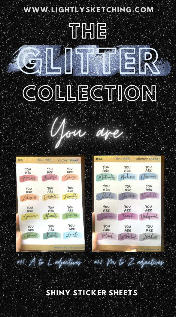 (Set of 2) You are Sticker Sheets