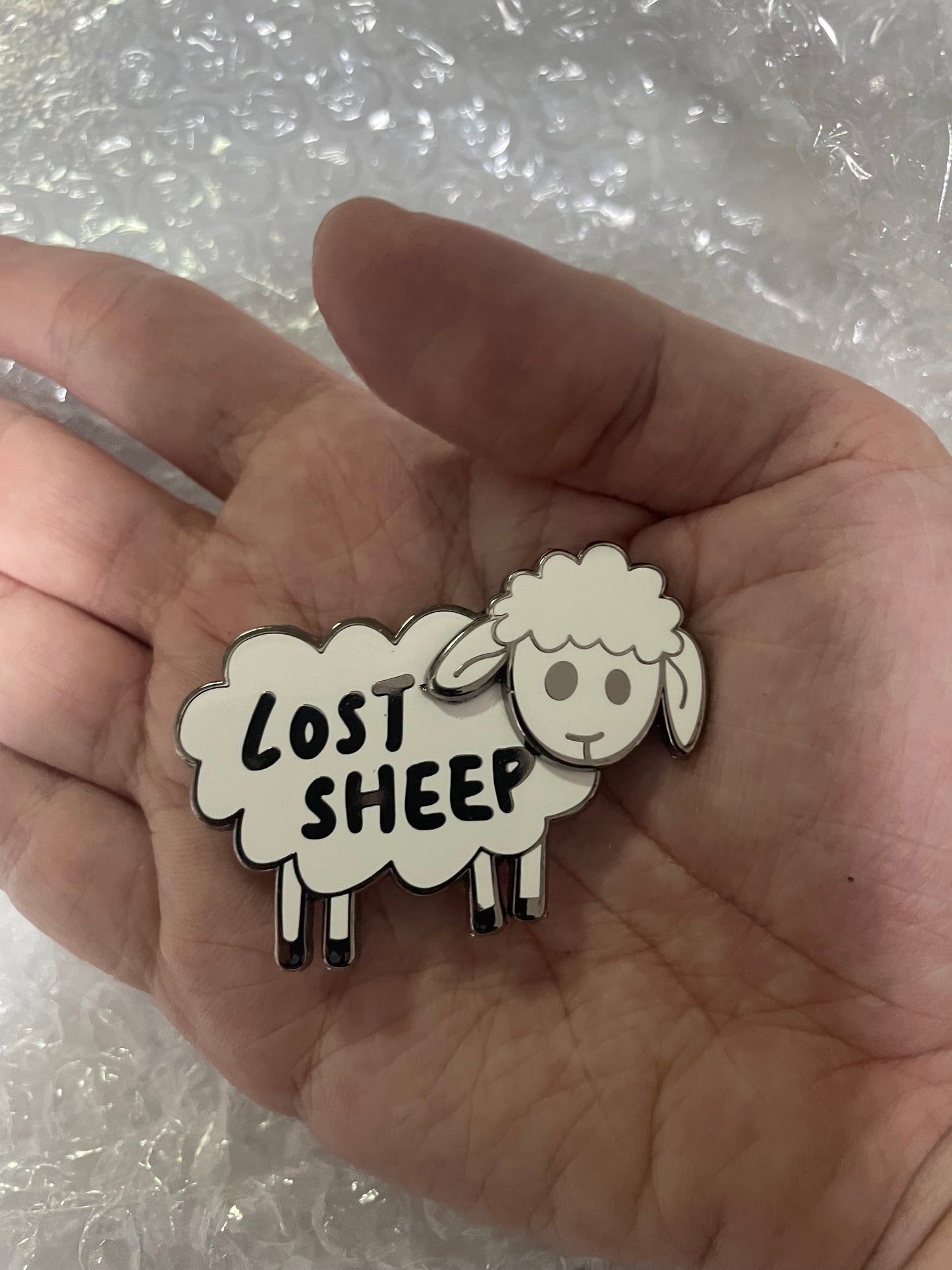 Psalm 23 (Sheep) Enamel Pin