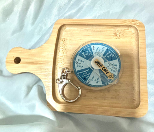 [v3] Self-care Spinning Keychain