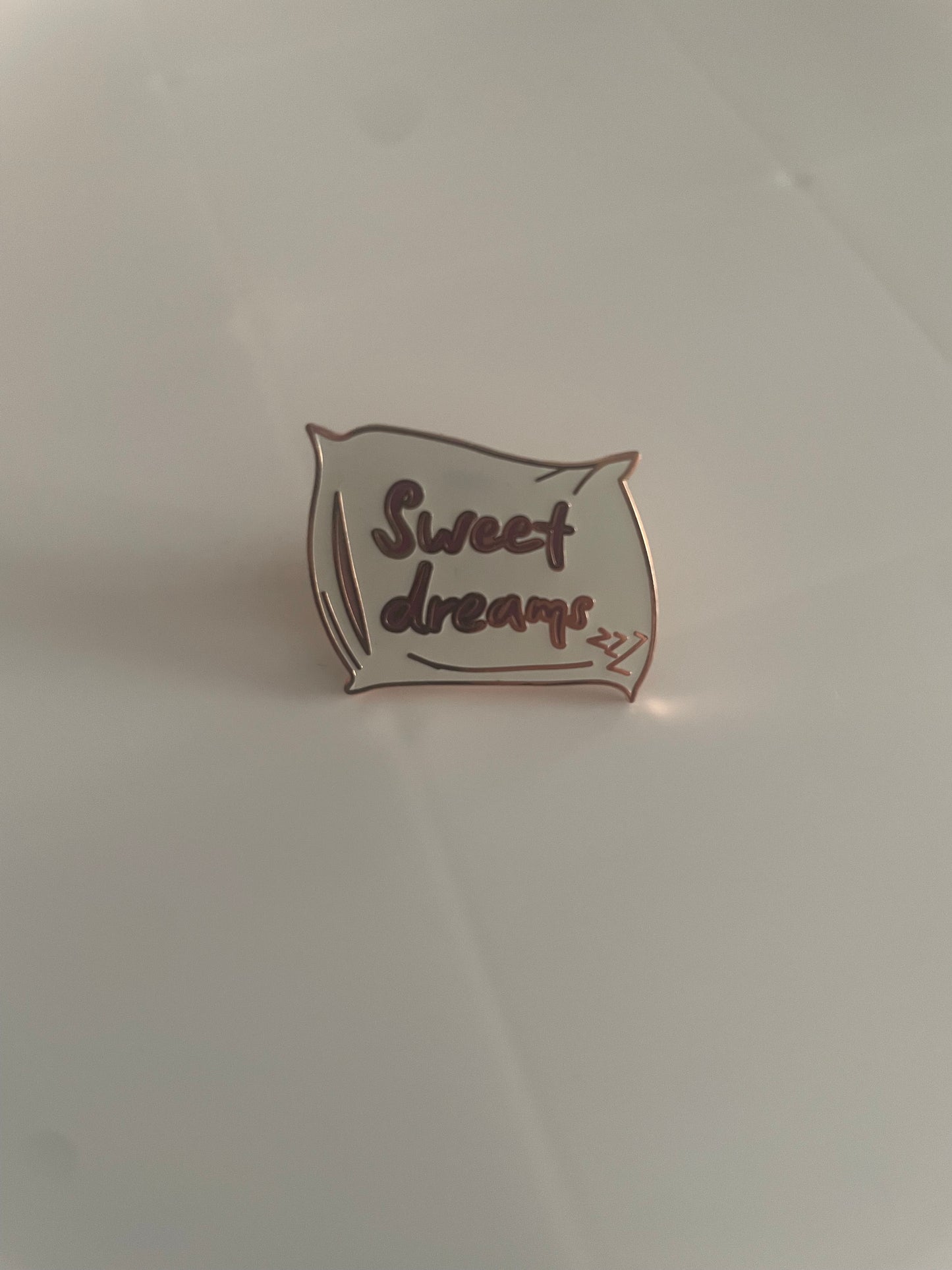 Sweet Dreams Enamel Pin (Psalm 4)