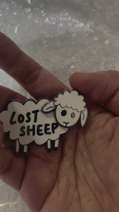 Psalm 23 (Sheep) Enamel Pin