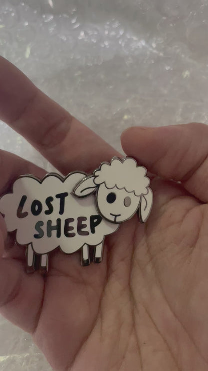 The Sheep Collection (keychain + enamel pin)